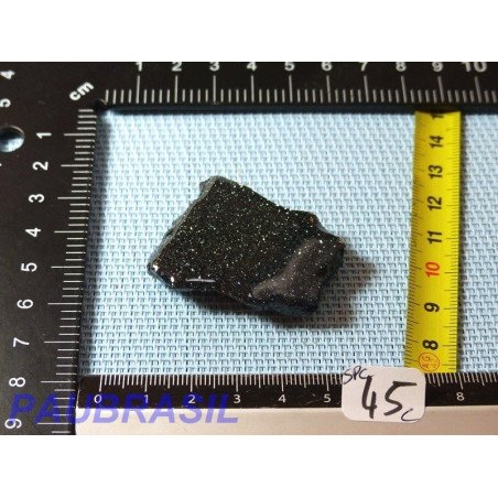 Spécularite Hématite Q Extra Tranche une face polie vernie 32gr