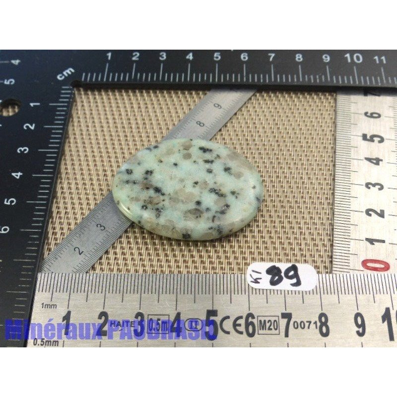 Jaspe Kiwi en Pierre plate 20gr50