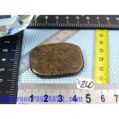 Bronzite en Pierre Plate Fine 18g
