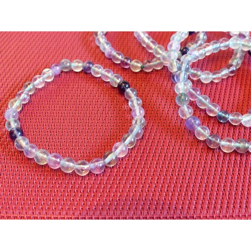 Bracelet Jaspe Dalmatien Lamparcien Q Extra en perles de 6mm