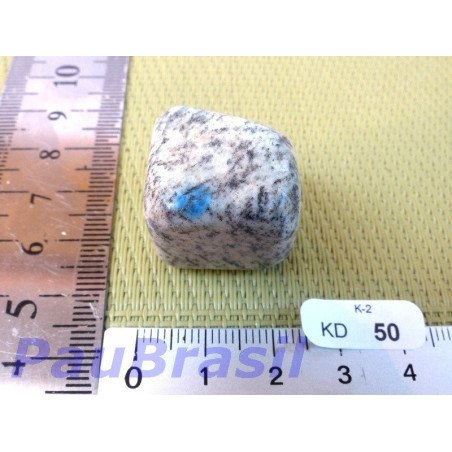 Jaspe K2 en pierre roulée de 23g qualité moyenne