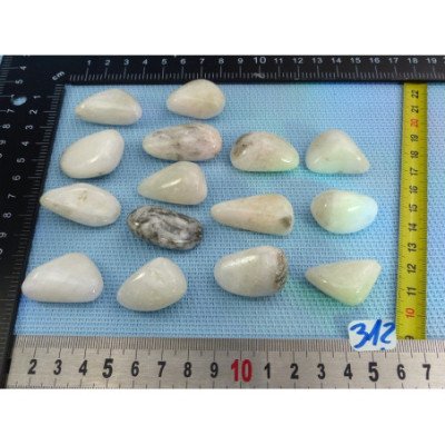 Strontianite Pierre Roulée à l unité de 16 à 20 gr | Minéraux Paubrasil