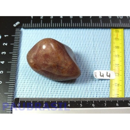 Aventurine Rouge - Quartz Fraise en galet roulé de 56g