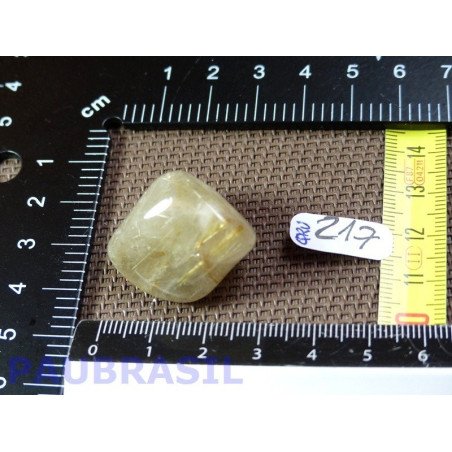 Quartz à inclusions de rutile du Minas Gerais Brésil 16gr