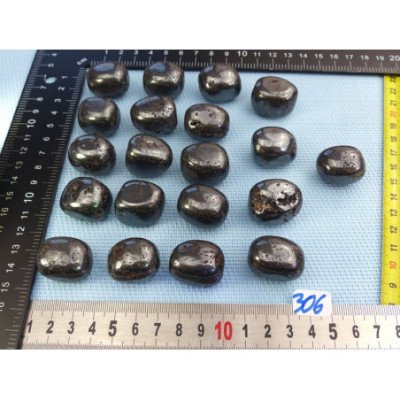 Magnetite Pierre Roulée à l unité de 30 à 34 gr | Minéraux Paubrasil