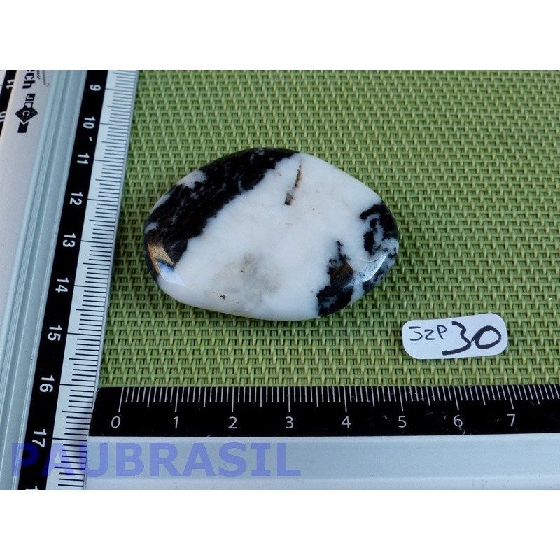Jaspe Zébré en pierre plate de 31gr