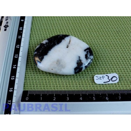 Jaspe Zébré en pierre plate de 31gr