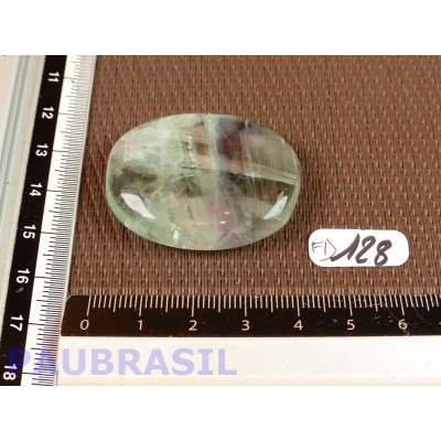 Fluorite ou fluorine multicolore Q Extra pierre plate 25g