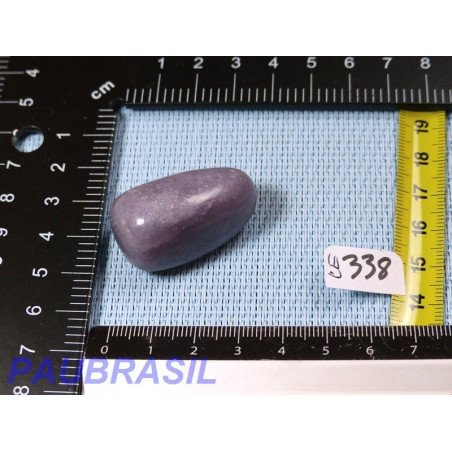 Lépidolite en pierre roulée de 24g du Brésil