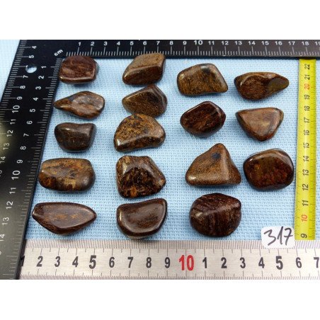 Bronzite Pierre Roulée à l unité de 16 à 20 gr | Minéraux Paubrasil