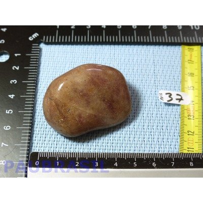 Aventurine Rouge - Quartz Fraise en galet roulé de 52g