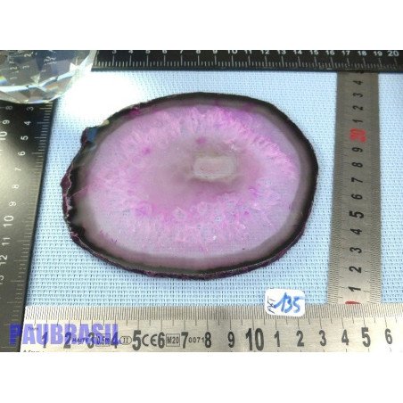Tranche d agate teintée 152gr50