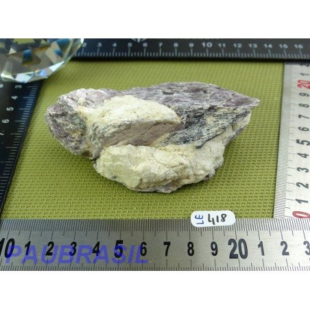 Lépidolite brute de 281gr du Brésil
