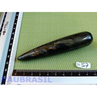 Bâton Pointe de Massage Labradorite 106mm 69g