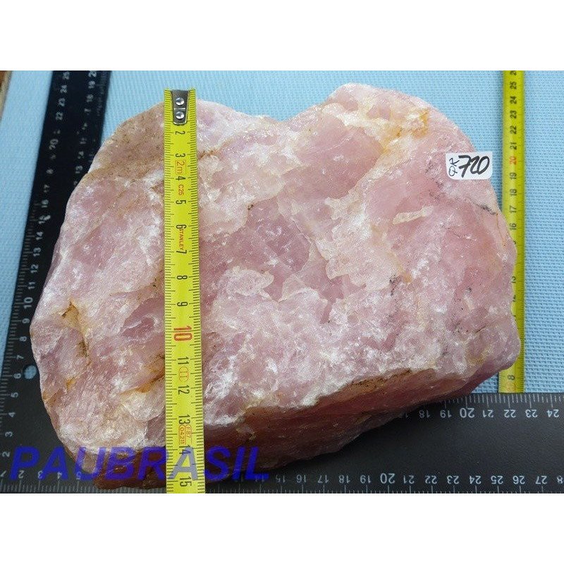 Quartz Rose en pierre brute 5523gr