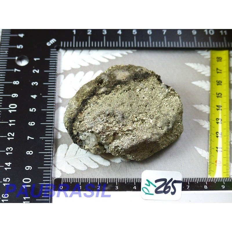 Pyrite du Pérou en pierre brute 239gr