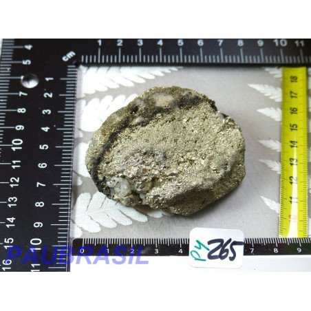 Pyrite du Pérou en pierre brute 239gr