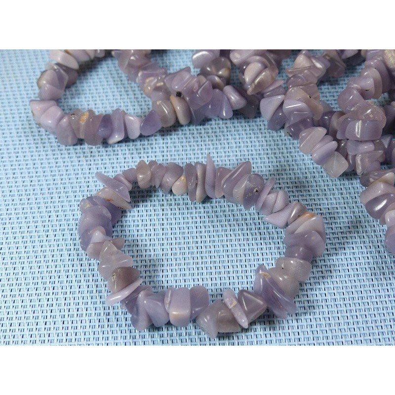 Bracelet baroque XL en Fluorite ou fluorine multicolore