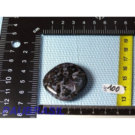 Gabbro Merlinite en pierre plate 23g