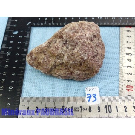 Quartz Fraise - Aventurine Rouge en pierre brute 291gr