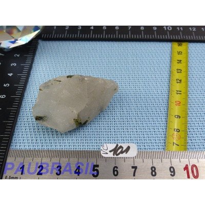 Tourmaline verte - verdélite et quartz de 45g