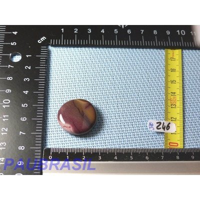 Jaspe Mokaïte en Mini Pierre Plate 8g
