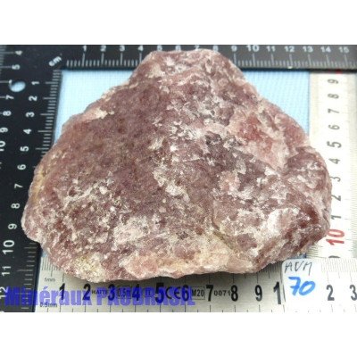Quartz Fraise - Aventurine Rouge en pierre brute 644gr