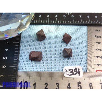 4 Magnétites octaédriques de 10g les 4