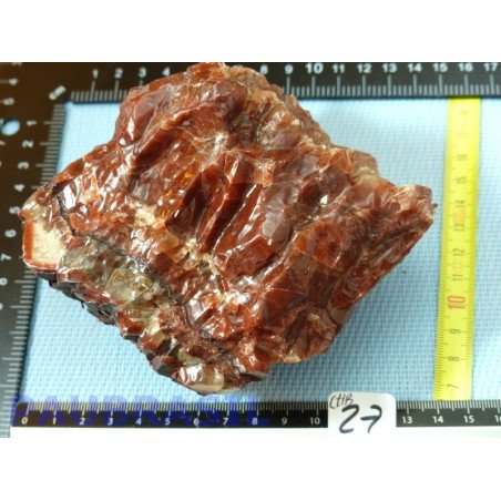 Calcite Hématocrite Brute Q Extra Mexique 1073g