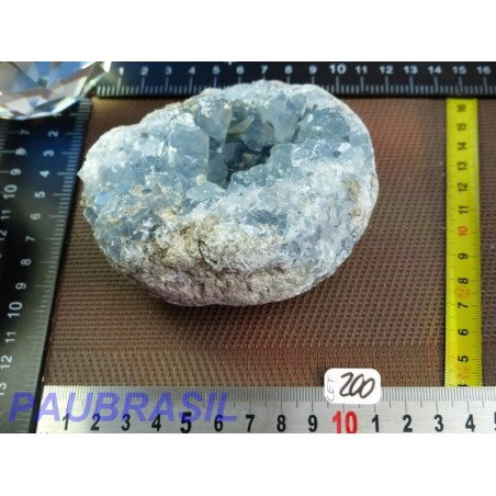 Geode de Celestite Brute de 746g Qualité Extra