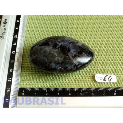 Gabbro Merlinite en galet poli de 87gr Q Extra
