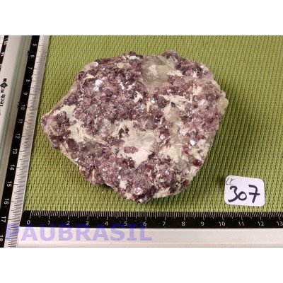 Lépidolite Nodule 346g du Brésil
