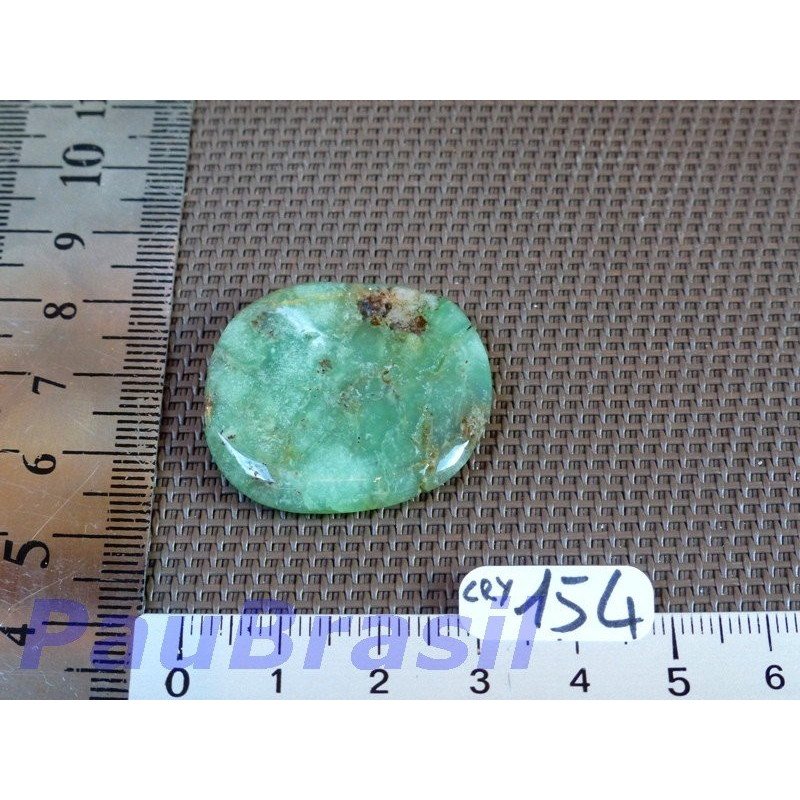 Chrysoprase en Pierre Plate Mini 9g