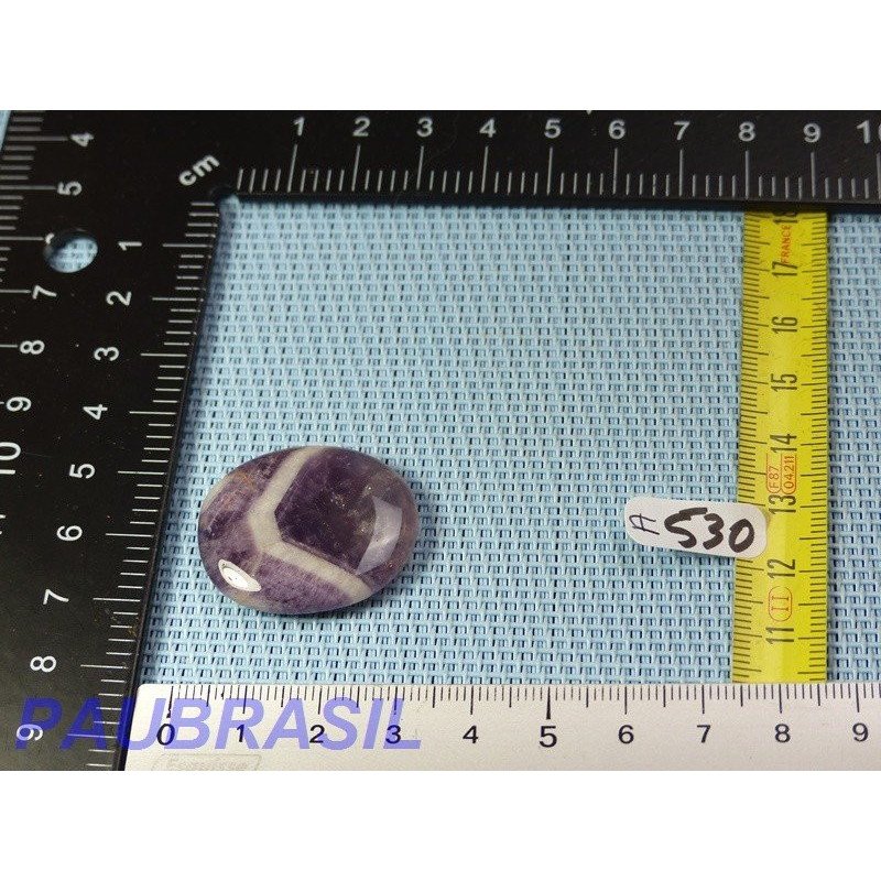 Améthyste en Pierre plate mini d'Auvergne 8gr Q Extra