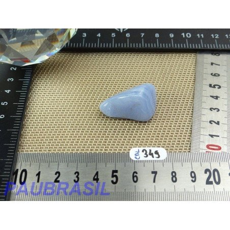 Calcedoine Bleue Pierre Roulée Q Extra 11g Namibie