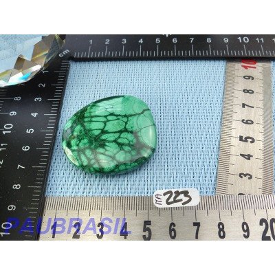 Malachite en pierre plate Q Extra 41gr