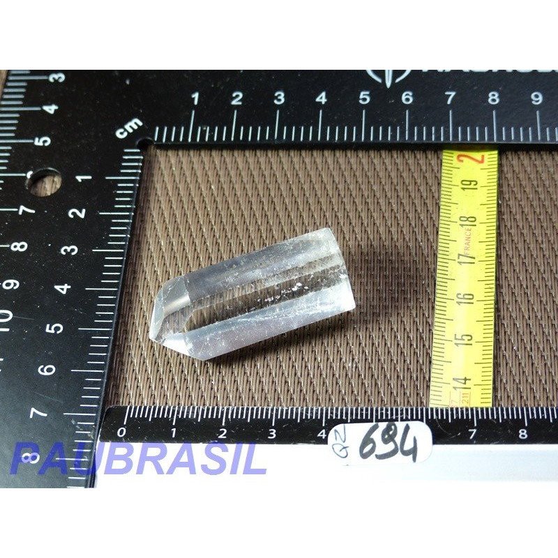 Pointe Reiki en Cristal de Roche 42mm 21gr