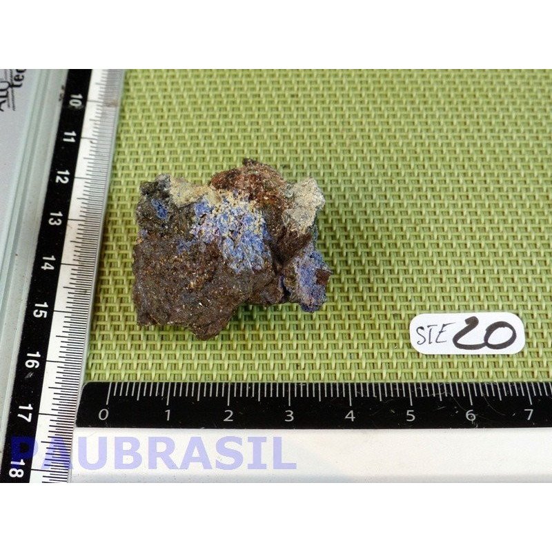 Phosphosidérite, strengite et keckite brute de 23g do Portugal Qualité