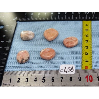 Barite - Baryte - Barytine Lot de 5 Pierres Roulées 33g | Minéraux Paubrasil
