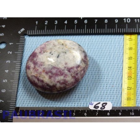Quartz Rubellite tourmaline rose pierre polie 108gr Brésil