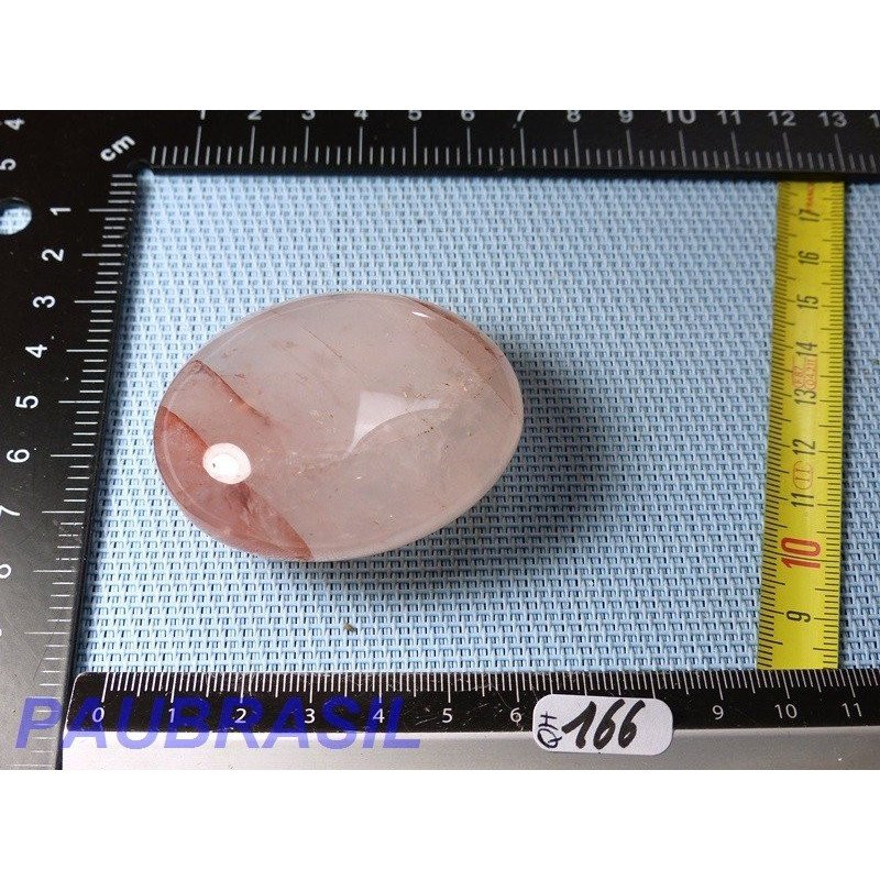 Quartz Hematoïde en Galet 102g