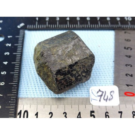 Tourmaline Noire Schorl Inde en Pierre Brute Biterminée Q Extra 116gr5