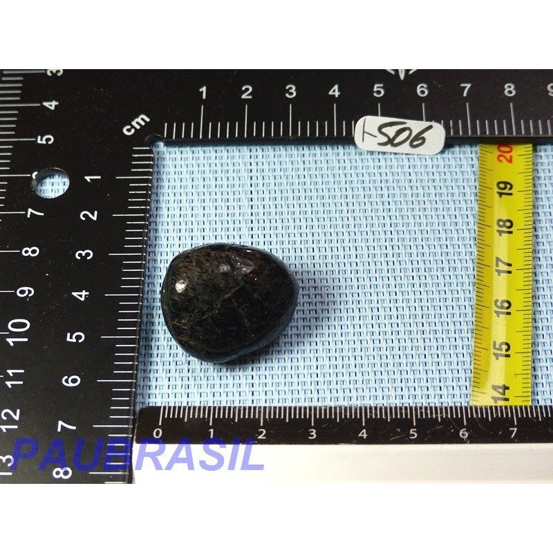 Tourmaline Noire Schorl pierre plate de 21gr Q EXTRA