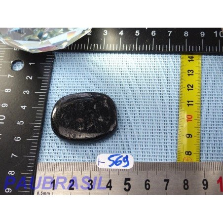 Tourmaline Noire Schorl pierre plate de 25gr Q EXTRA