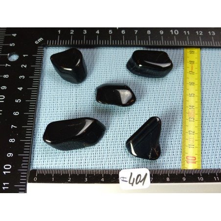 Oeil de Faucon Lot de 5 Pierres Roulées 54g | Minéraux Paubrasil