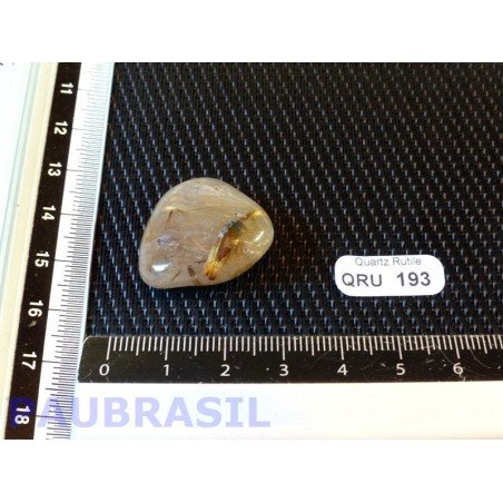 Quartz à inclusions de rutile du Minas Gerais Brésil 9gr