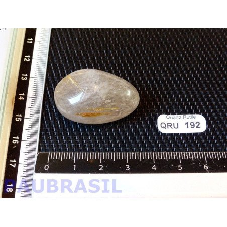 Quartz à inclusions de rutile du Minas Gerais Brésil 18gr