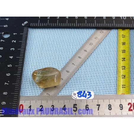 Citrine naturelle pierre roulée de 11gr Q Extra