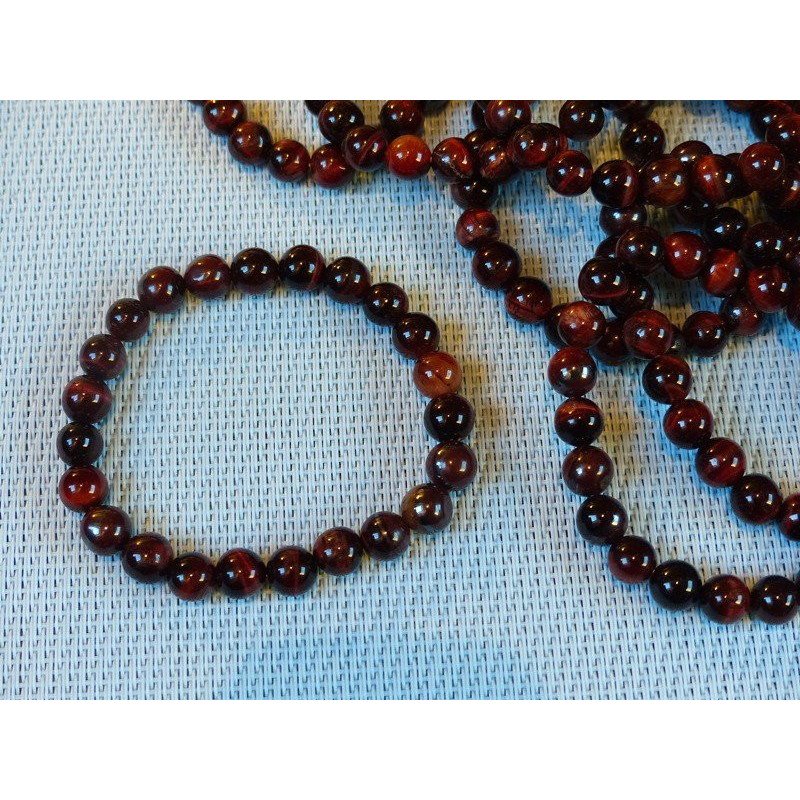 Bracelet Piémontite - Dragon Stone en perles de 8mm
