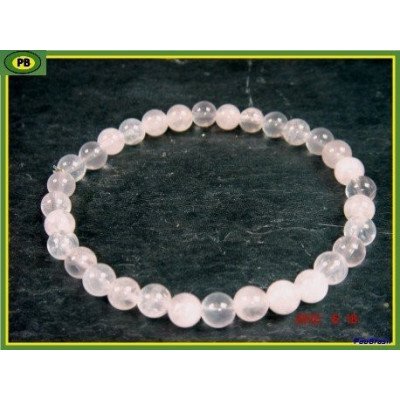 Bracelet Jaspe Dalmatien Lamparcien Q Extra en perles de 6mm